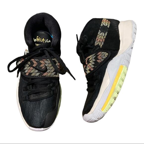 Nike Kyrie Irving 6 N7 Standing‎ Rock Citron men’s 5.5 Women’s 7 - Picture 2 of 9